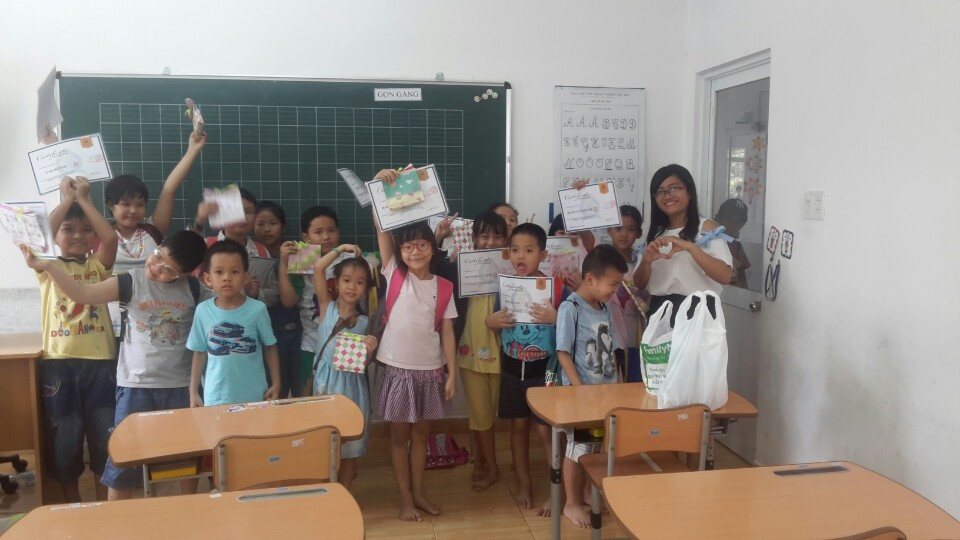 Tổng kết cuối khóa lớp Superkids B01